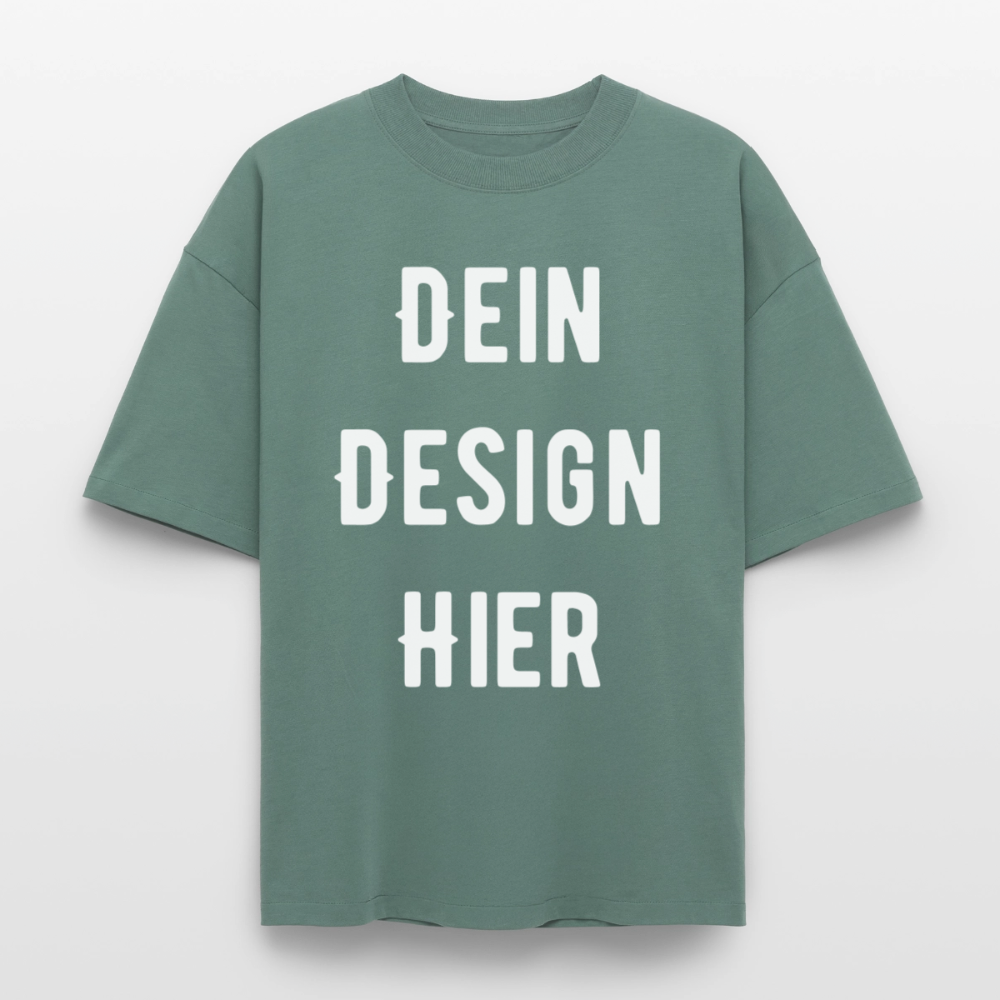 Heavyweight Unisex Boxy T-Shirt von stanley/stella - Grüner Bucht