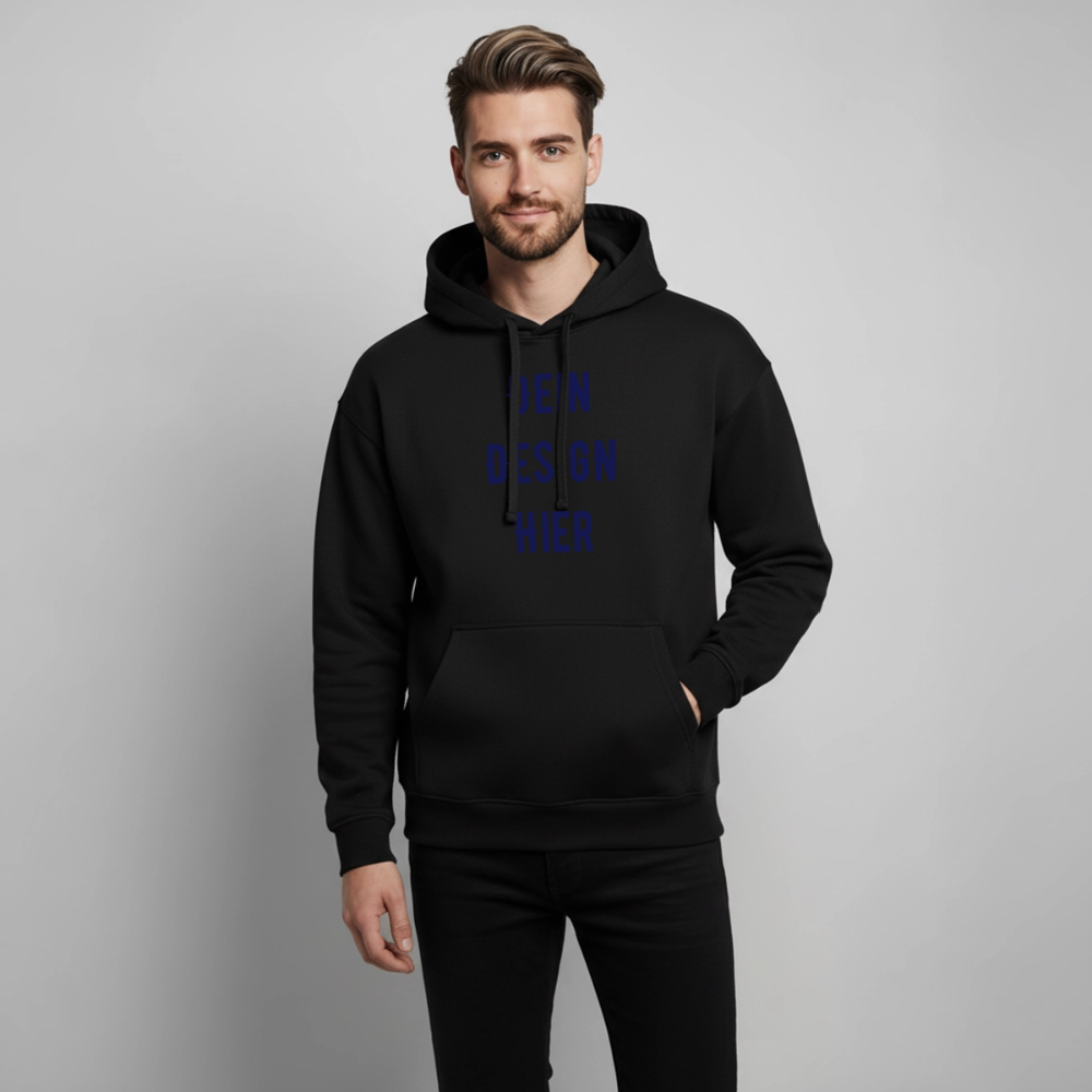 Oversized Unisex Hoodie von Stanley/Stella - Schwarz