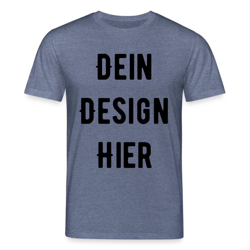 Stanley/Stella Unisex Bio-T-Shirt CREATOR - Dunkelblau meliert