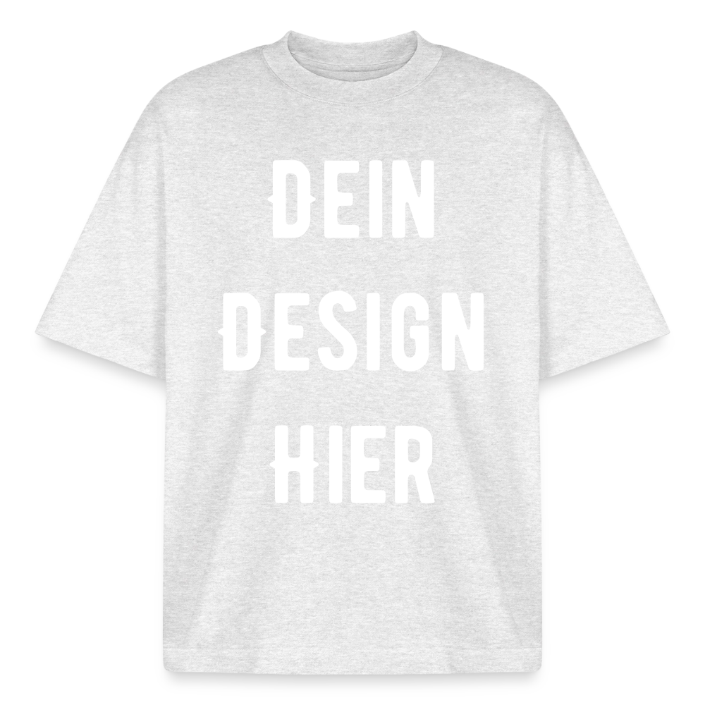 Heavyweight Unisex Boxy T-Shirt von stanley/stella - Kühles Grau meliert