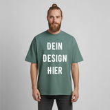 Heavyweight Unisex Boxy T-Shirt von stanley/stella - Grüner Bucht