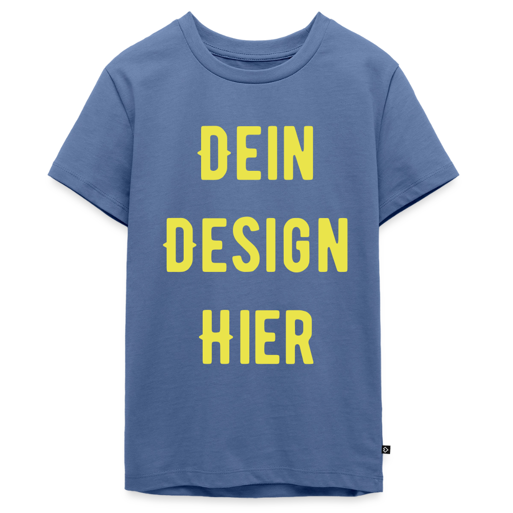 Teenager Premium Bio T-Shirt - Taubenblau