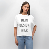 Frauen Boxy Bio-T-Shirt Nova - Weiß