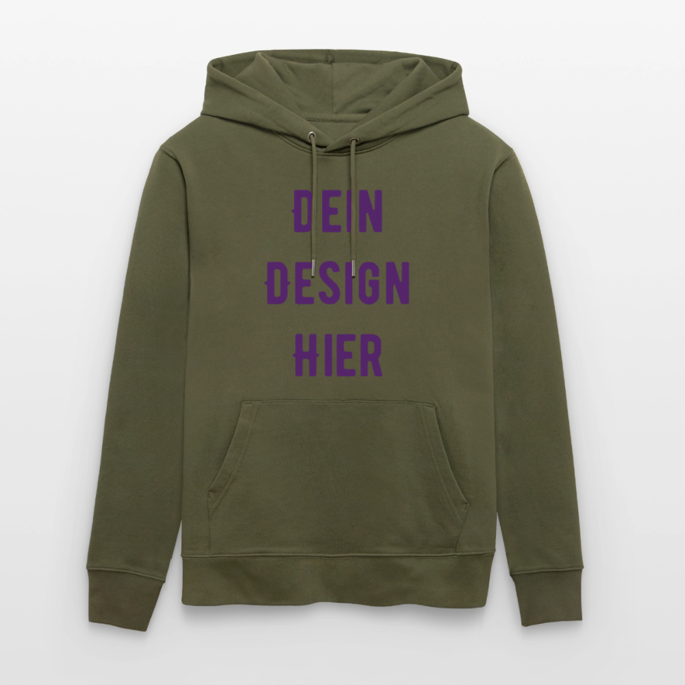 Stanley/Stella Unisex Bio-Hoodie CRUISER - Khaki Grün