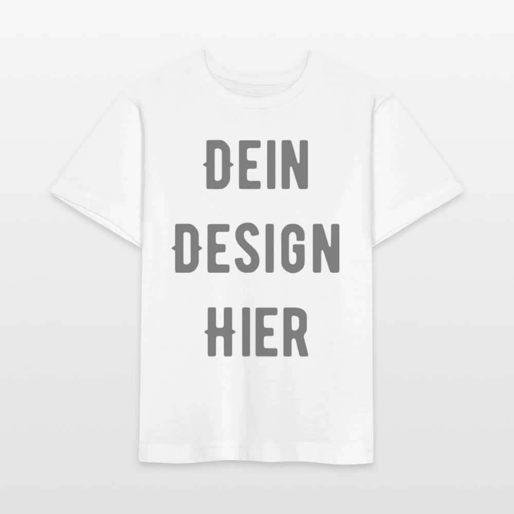 Bio Kinder T-Shirt MINI CREATOR - Weiß