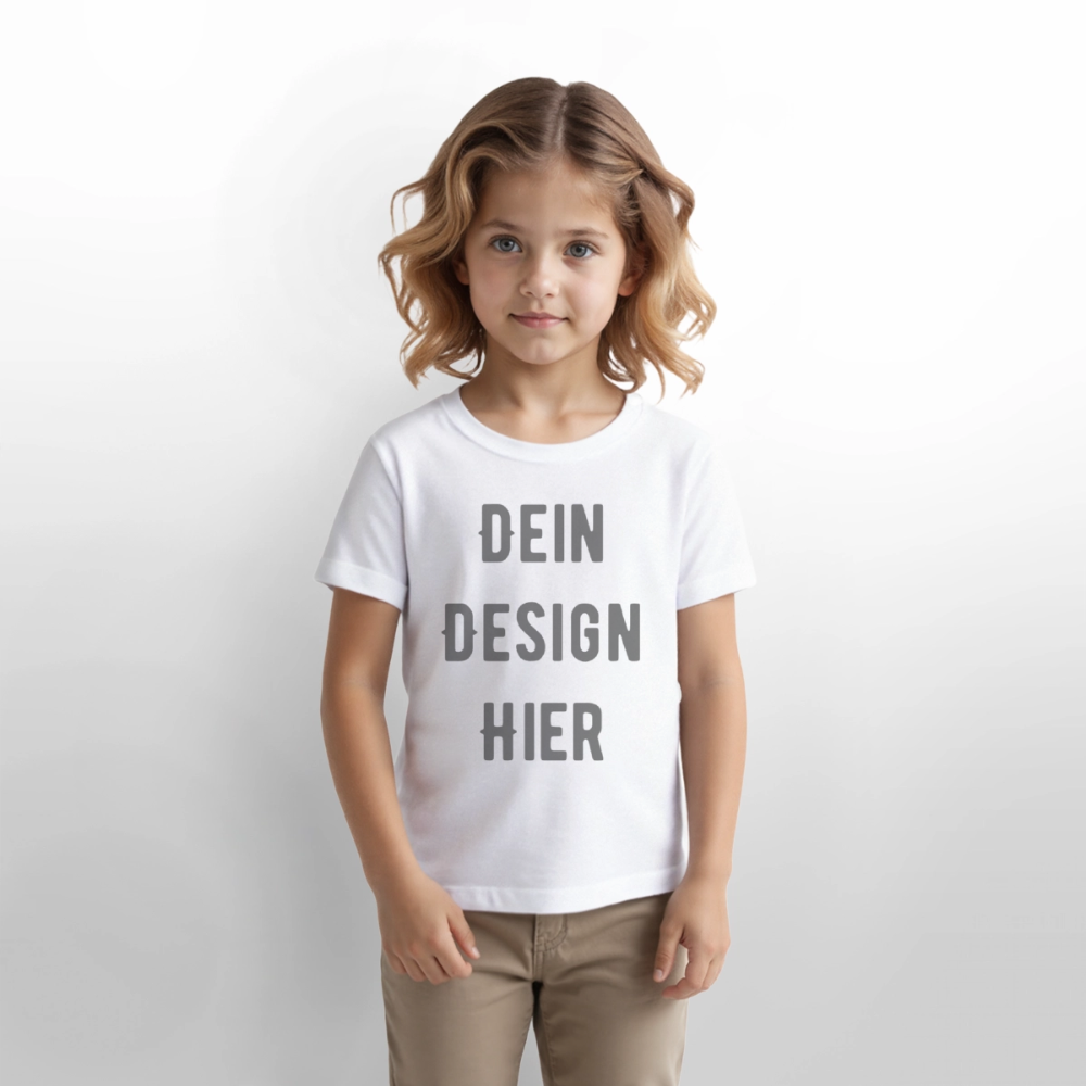 Bio Kinder T-Shirt MINI CREATOR - Weiß