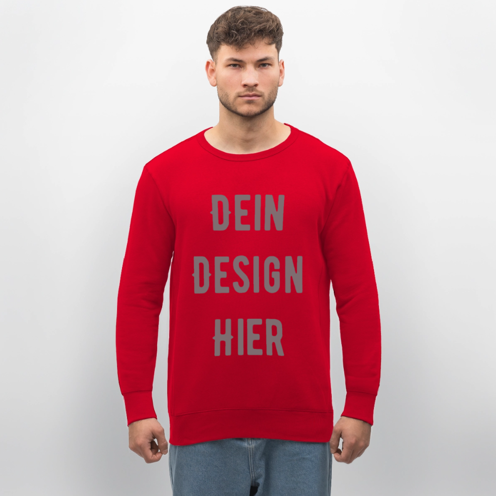 Stanley/Stella Unisex Bio-Sweatshirt ROLLER - Rot