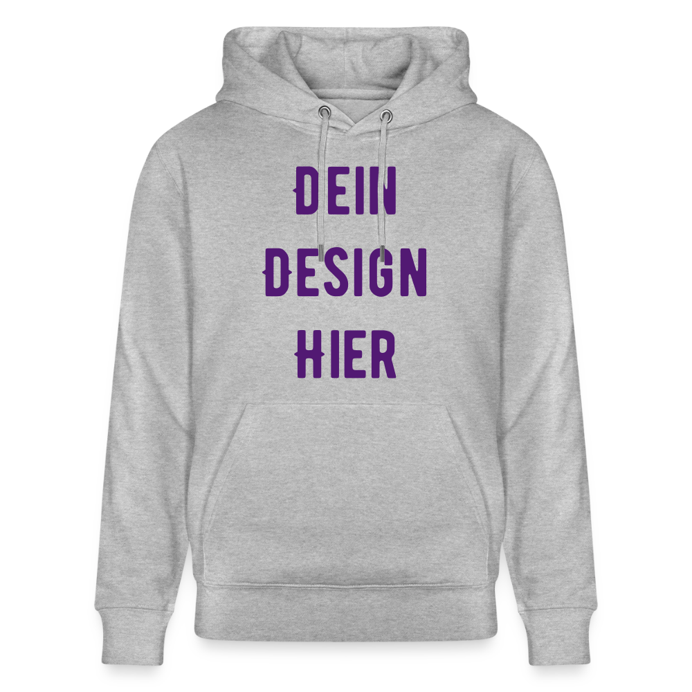 Stanley/Stella Unisex Bio-Hoodie CRUISER - Grau meliert