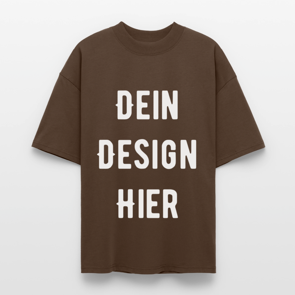 Stanley/Stella Oversized Unisex Bio T-Shirt Blaster - Dunkelbraun