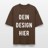 Stanley/Stella Oversized Unisex Bio T-Shirt Blaster - Dunkelbraun