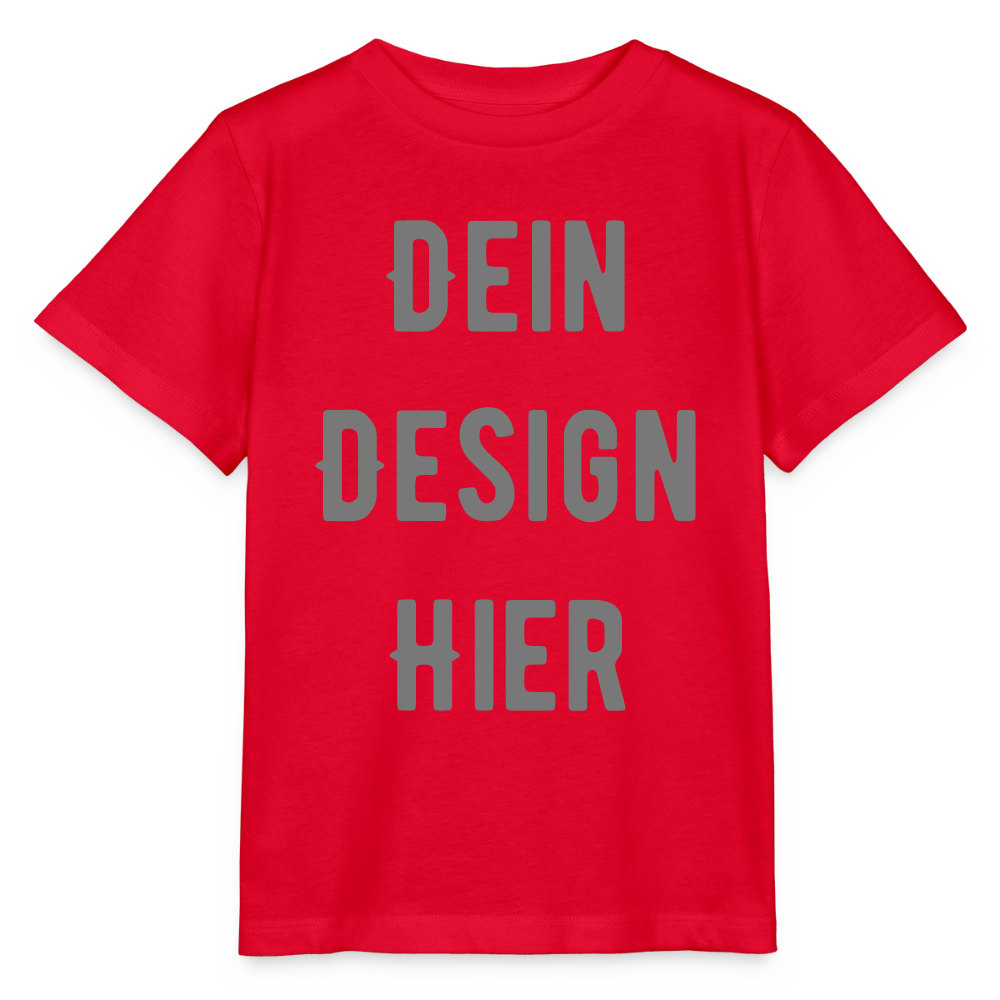 Bio Kinder T-Shirt MINI CREATOR - Rot
