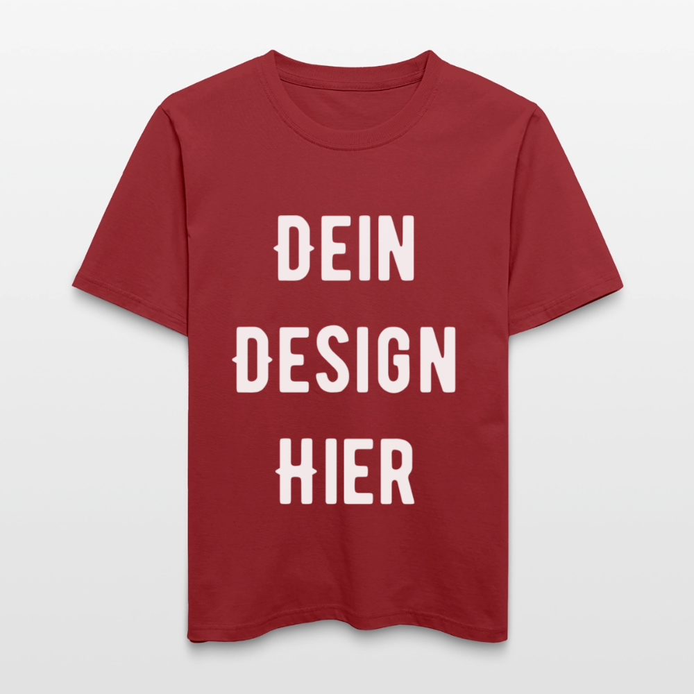 RELAXED FIT Unisex Organic T-Shirt - Erdrot