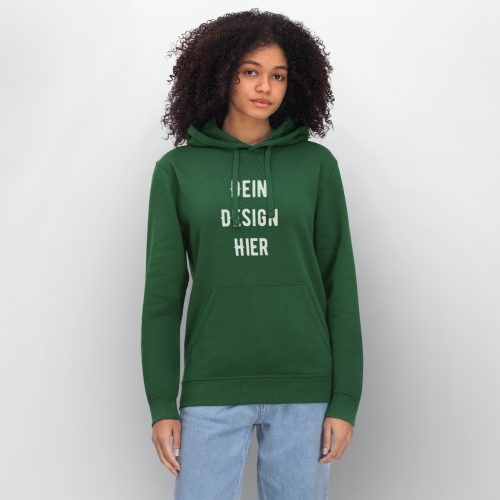 Stanley/Stella Unisex Bio-Hoodie DRUMMER - Flaschengrün