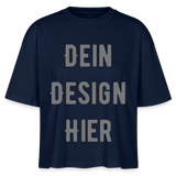 Frauen Boxy Bio-T-Shirt Nova - Navy