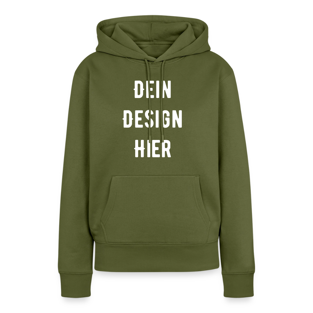 Frauen Premium Hoodie - Khaki