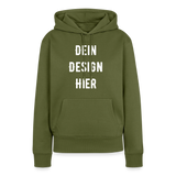 Frauen Premium Hoodie - Khaki