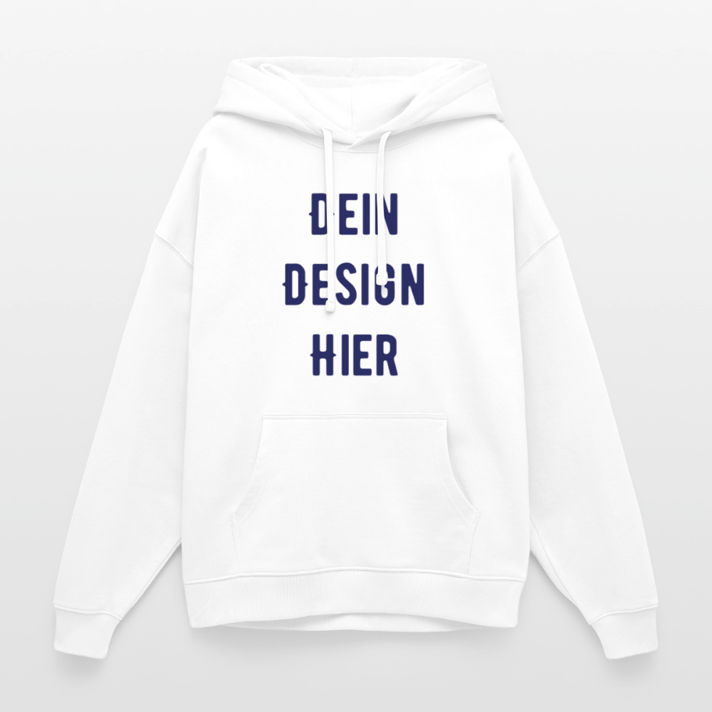 Oversized Unisex Hoodie von Stanley/Stella - Weiß