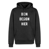 Männer Premium Hoodie - Anthrazit meliert