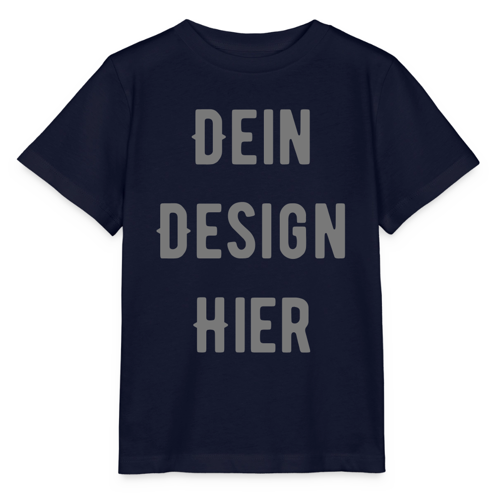 Bio Kinder T-Shirt MINI CREATOR - Navy