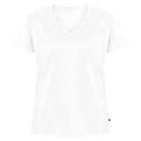 Frauen Bio-T-Shirt mit V-Ausschnitt von Stanley & Stella - Weiß