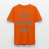 Männer Premium Bio T-Shirt - Orange 