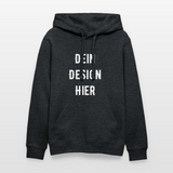 Stanley/Stella Unisex Bio-Hoodie DRUMMER - Dunkelgrau meliert