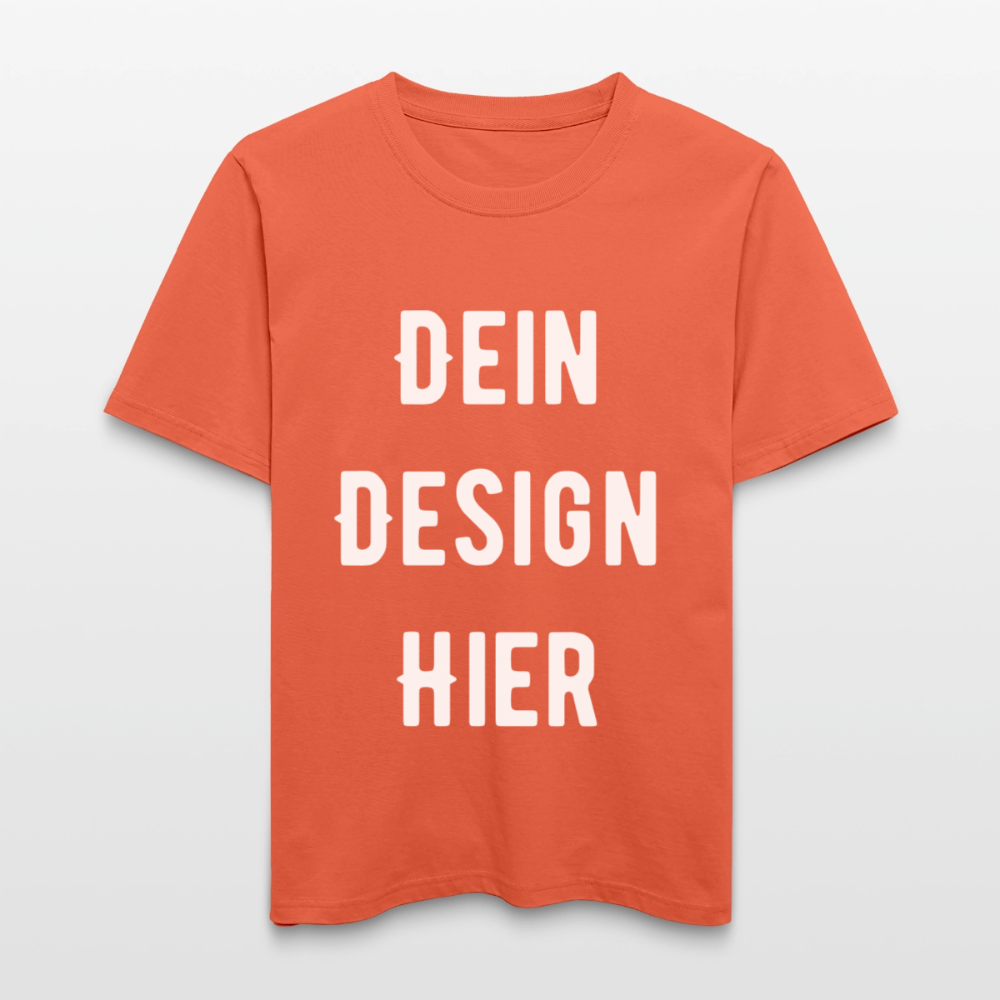 RELAXED FIT Unisex Organic T-Shirt - Hellrot