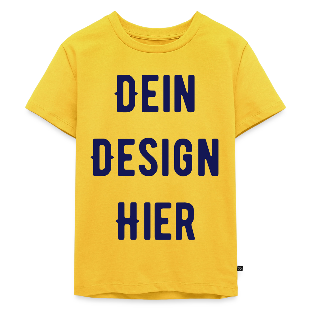 Kinder Premium Bio T-Shirt - Gelb