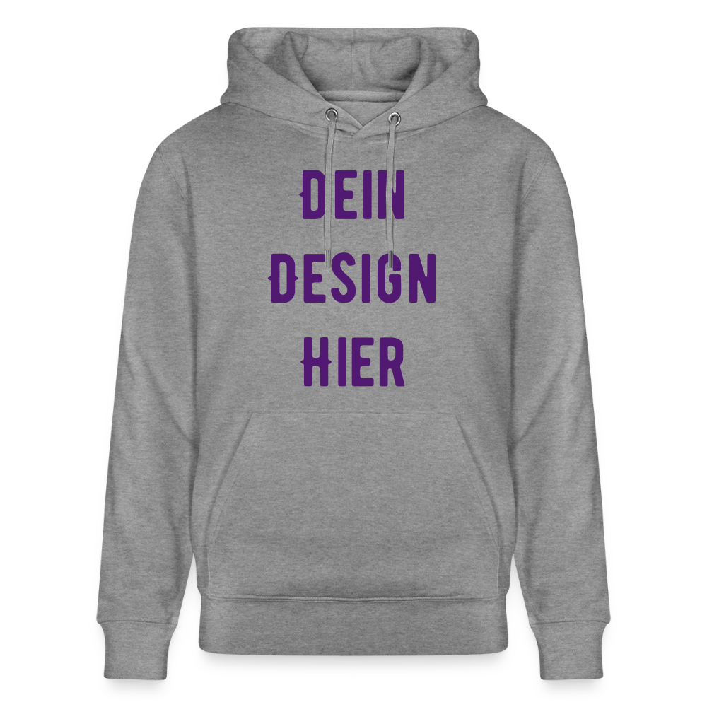 Stanley/Stella Unisex Bio-Hoodie CRUISER - Hellgrau marmoriert