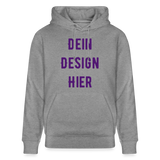 Stanley/Stella Unisex Bio-Hoodie CRUISER - Hellgrau marmoriert