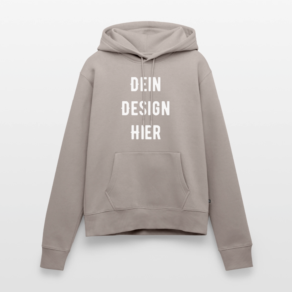 Frauen Premium Hoodie - Taupe