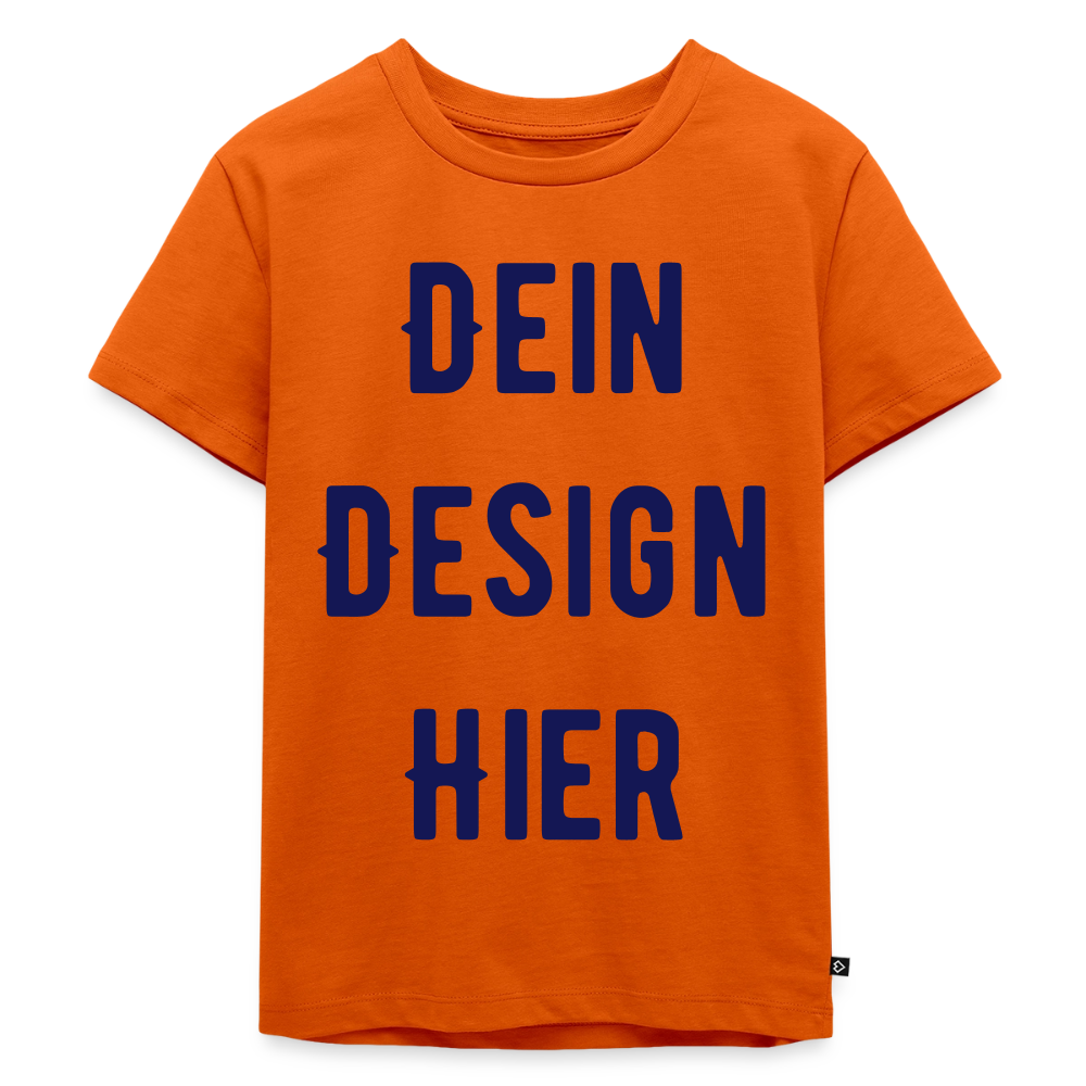 Kinder Premium Bio T-Shirt - Orange 