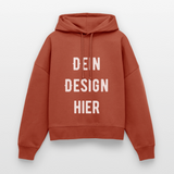 Stanley/Stella Boxy Frauen Bio Hoodie Nora - Terrakotta