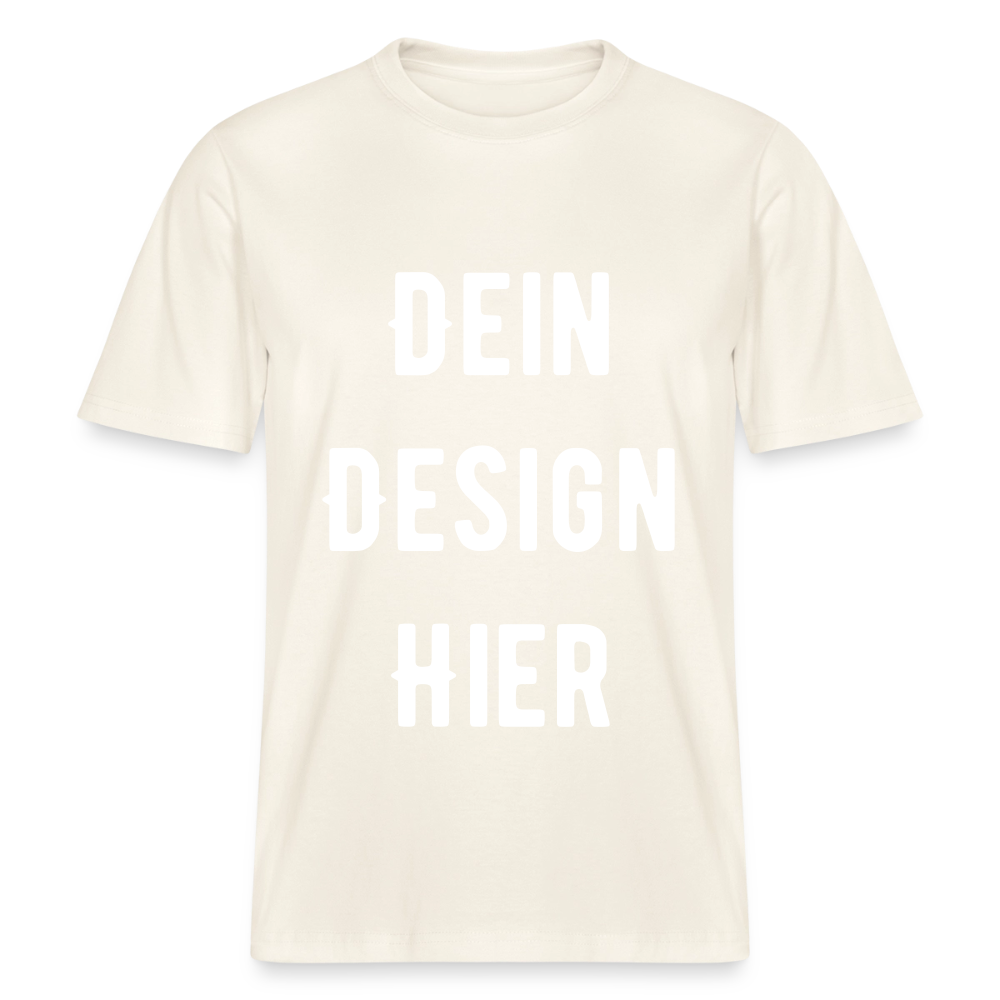 RELAXED FIT Unisex Organic T-Shirt - Naturweiß 