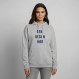 Oversized Unisex Hoodie von Stanley/Stella - Grau meliert