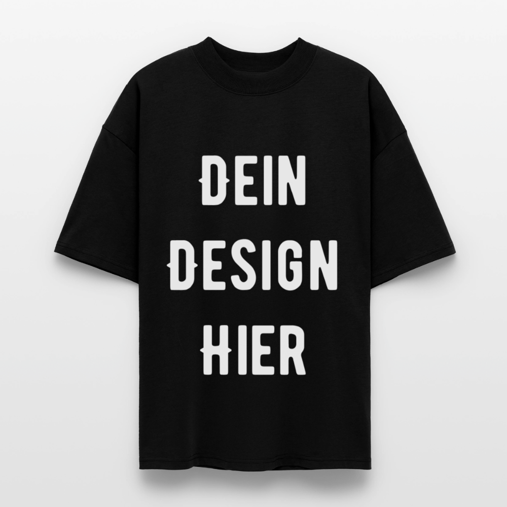 Stanley/Stella Oversized Unisex Bio T-Shirt Blaster - Schwarz