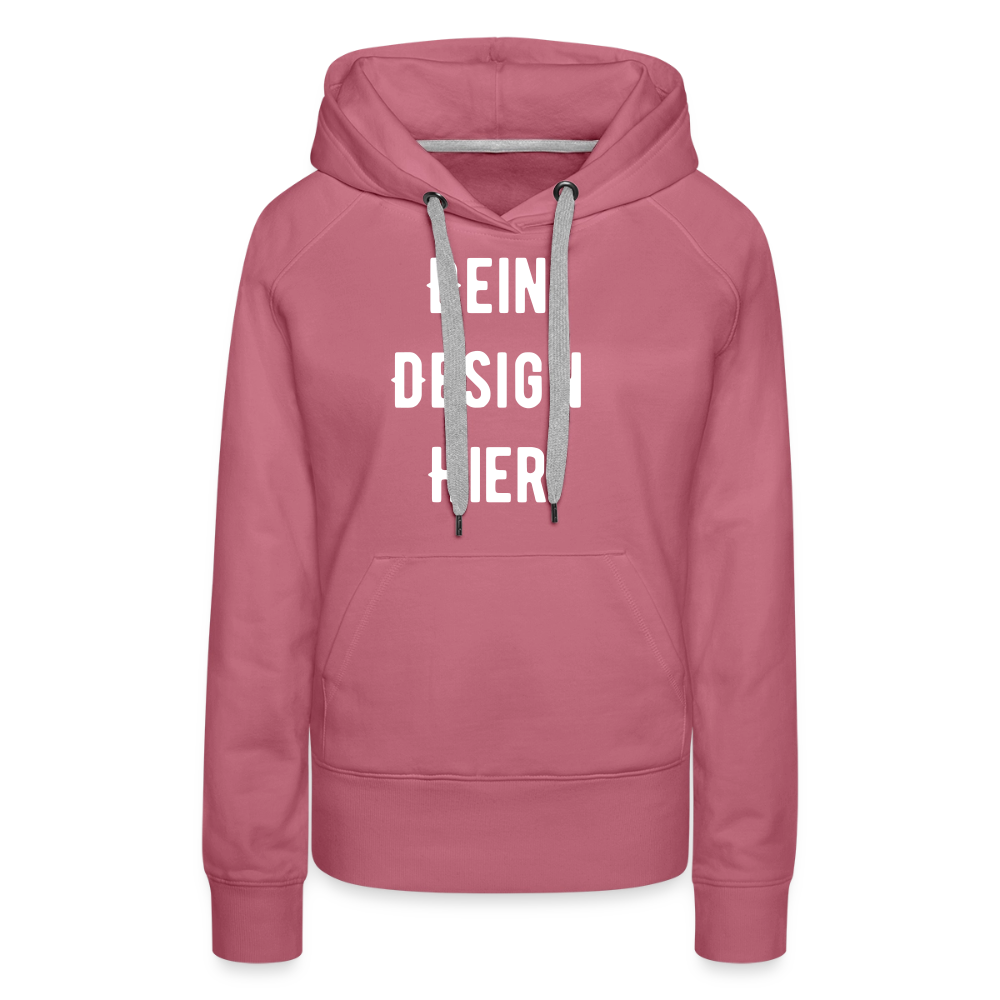 Frauen Premium Hoodie - Malve