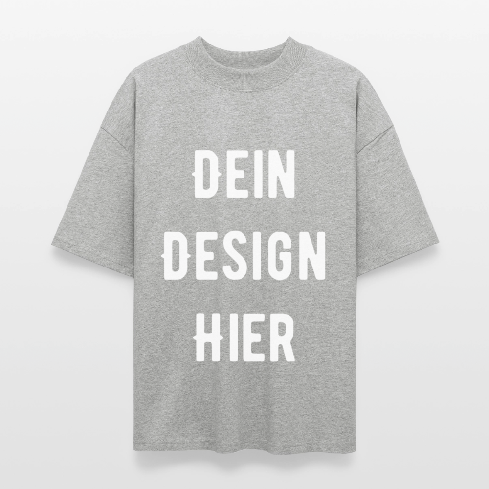 Stanley/Stella Oversized Unisex Bio T-Shirt Blaster - Grau meliert