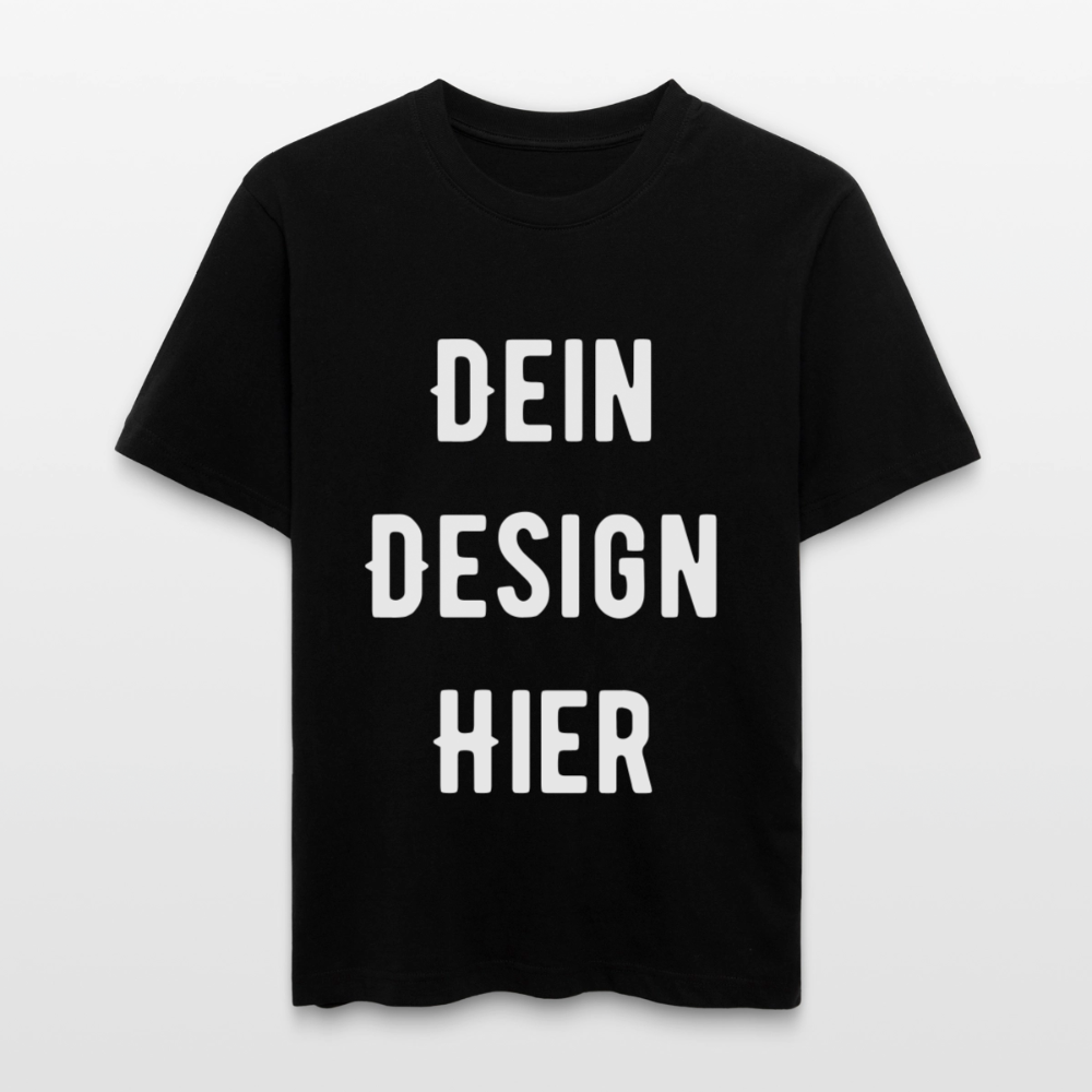 RELAXED FIT Unisex Organic T-Shirt - Schwarz