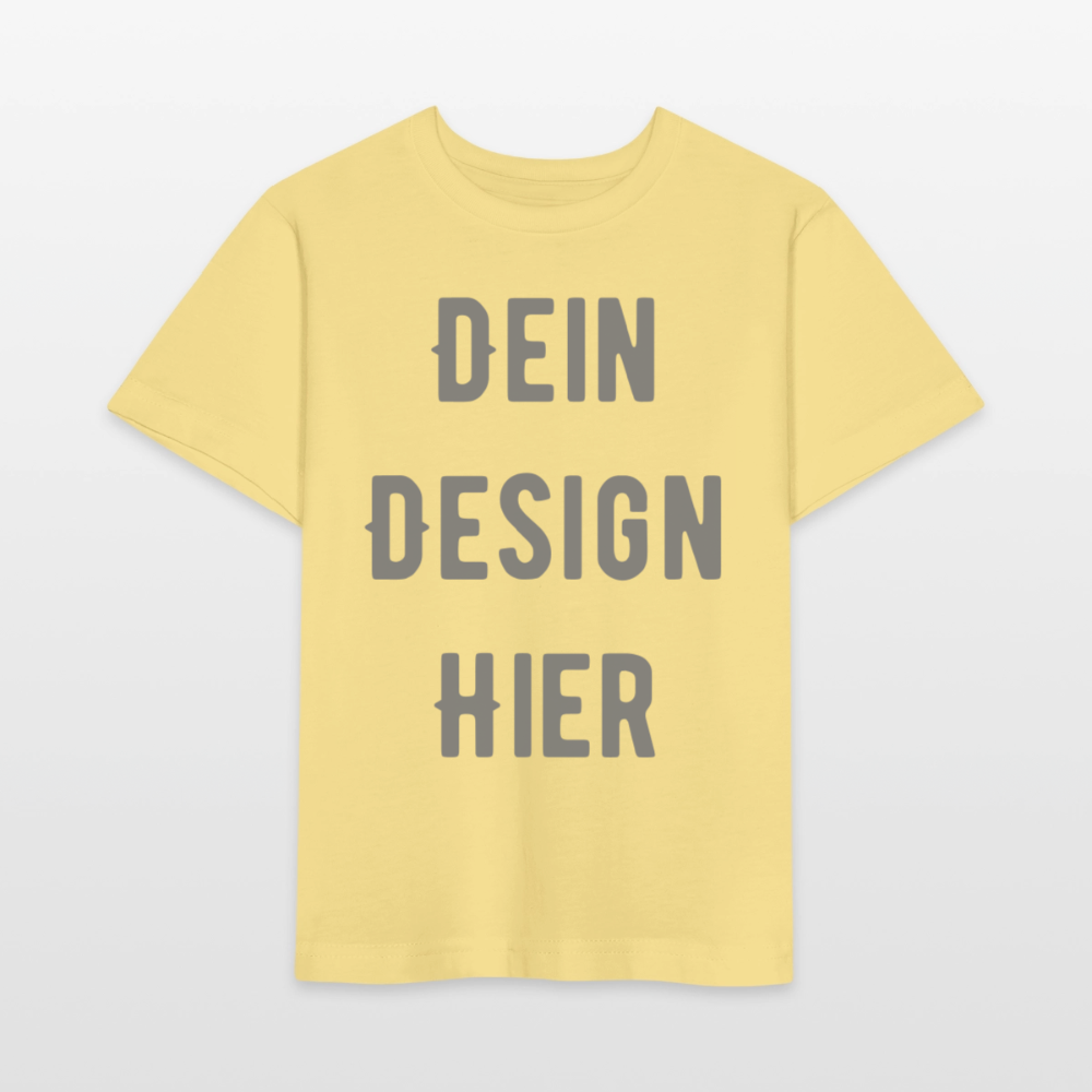 Bio Kinder T-Shirt MINI CREATOR - Gelb Viva 