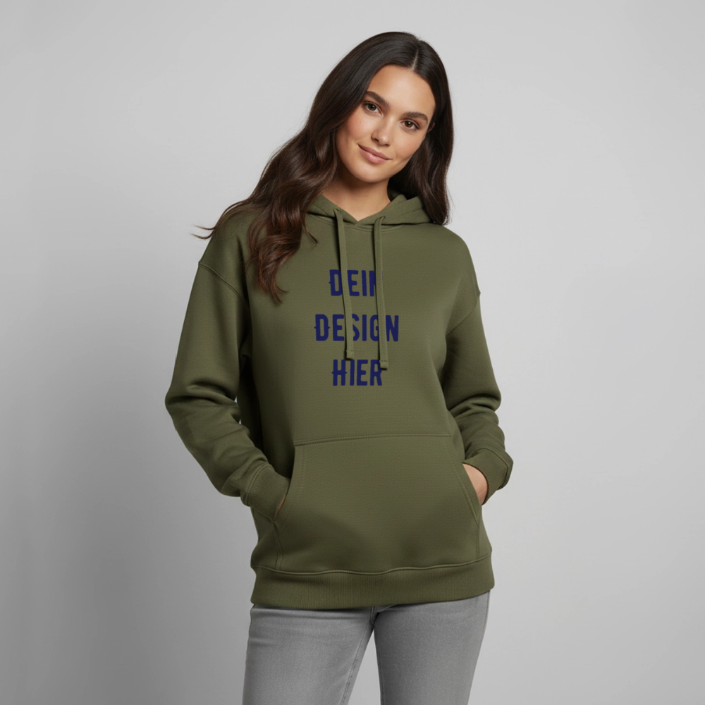Oversized Unisex Hoodie von Stanley/Stella - Khaki