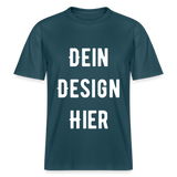 RELAXED FIT Unisex Organic T-Shirt - Dunkles Petrol