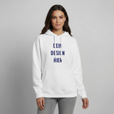 Oversized Unisex Hoodie von Stanley/Stella - Weiß