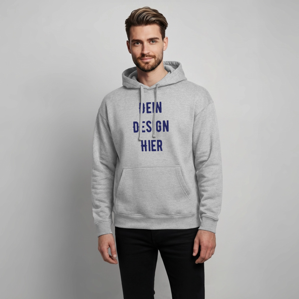 Oversized Unisex Hoodie von Stanley/Stella - Grau meliert