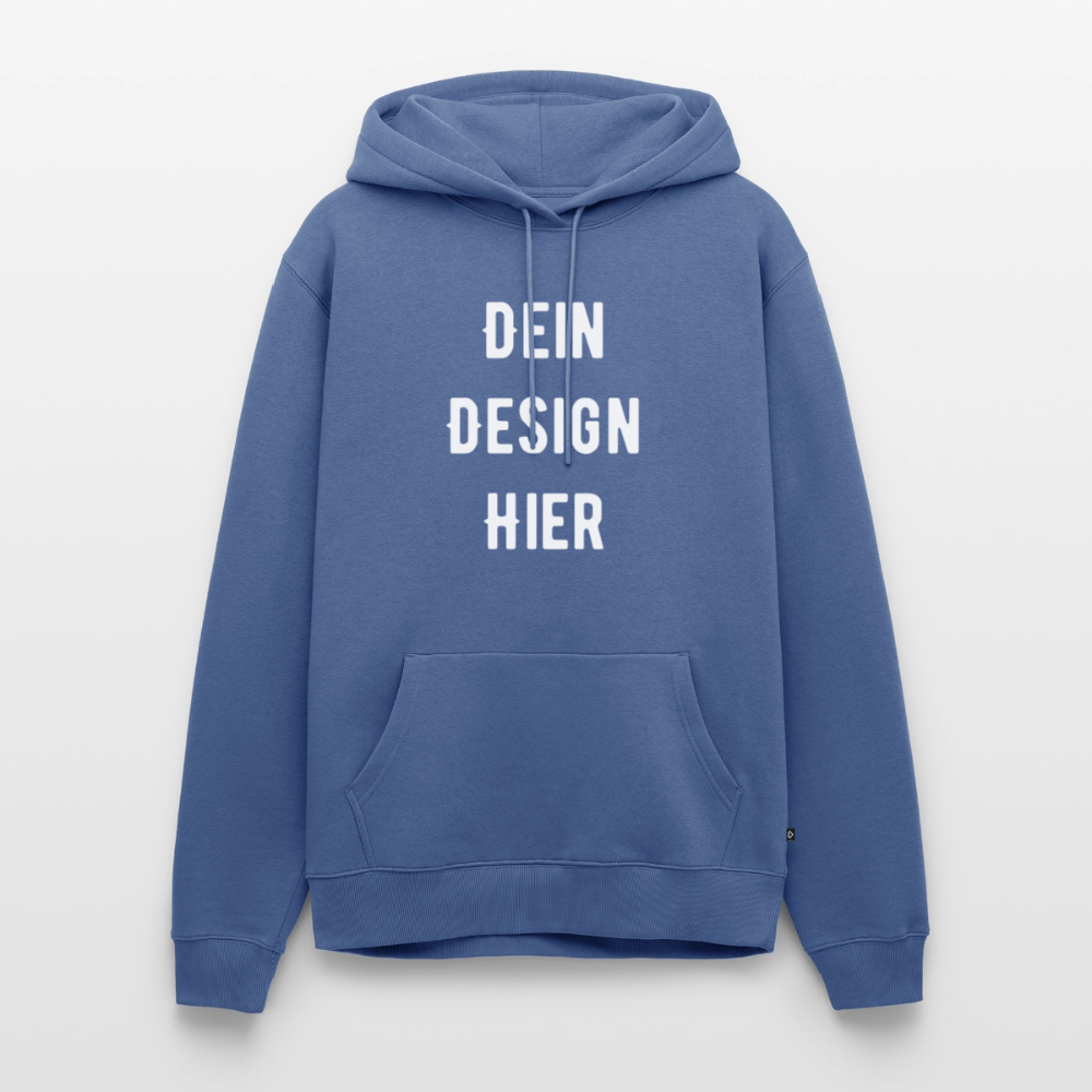Männer Premium Hoodie - Taubenblau
