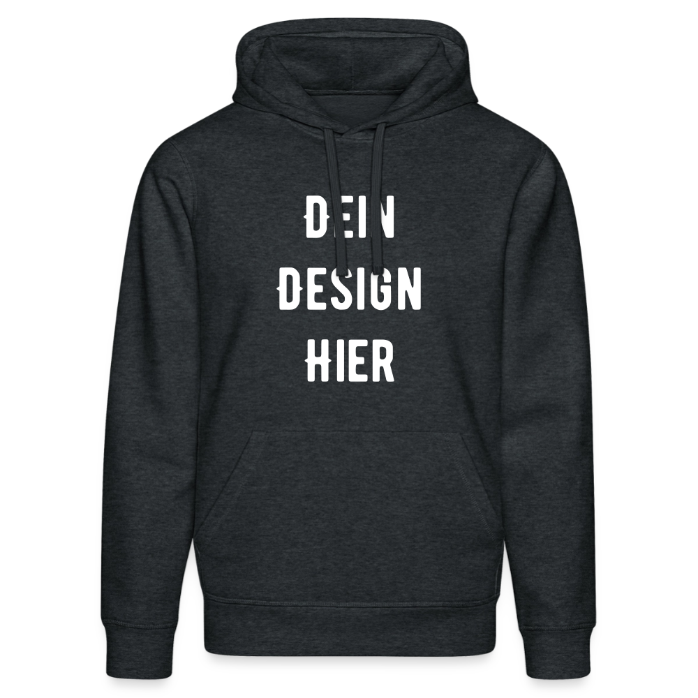 Stanley/Stella Unisex Bio-Hoodie DRUMMER - Dunkelgrau meliert