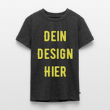 Teenager Premium Bio T-Shirt - Anthrazit meliert