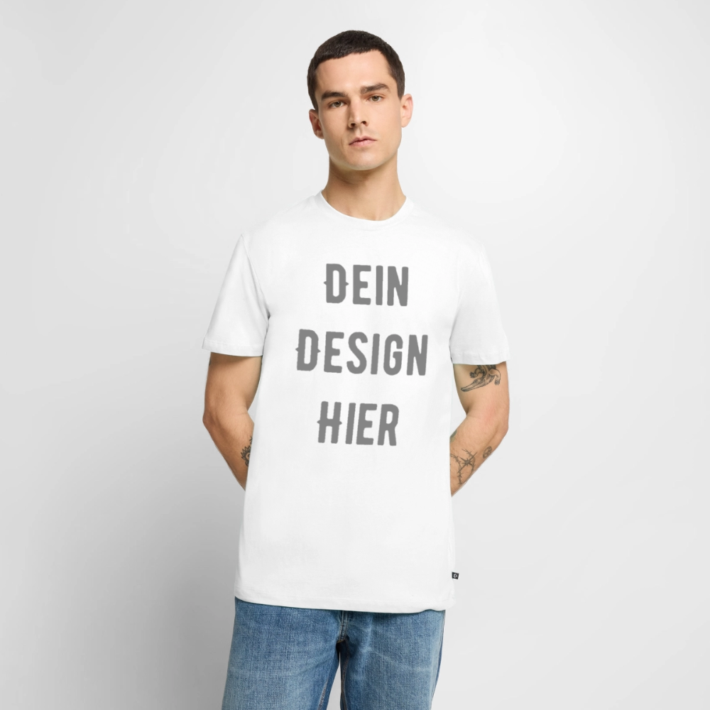Männer Premium Bio T-Shirt - Weiß