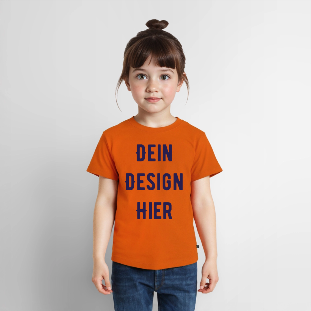 Kinder Premium Bio T-Shirt - Orange 