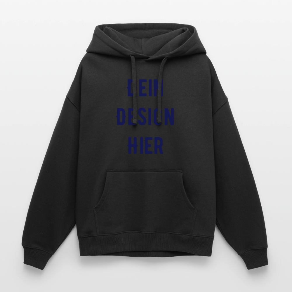 Oversized Unisex Hoodie von Stanley/Stella - Schwarz